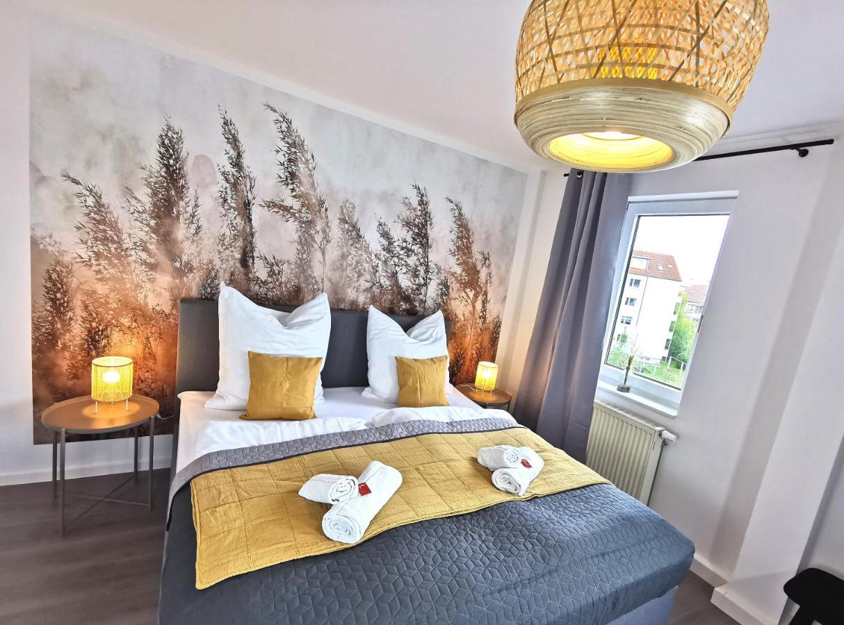 Bohnapartments Suedpark - Naehe Steigerwaldstadion - Gratis Parkplatz - Wlan - Vollausstattung Erfurt Eksteriør bilde